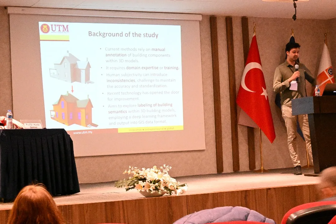 Presenting at GeoAdvances 2024, Türkiye