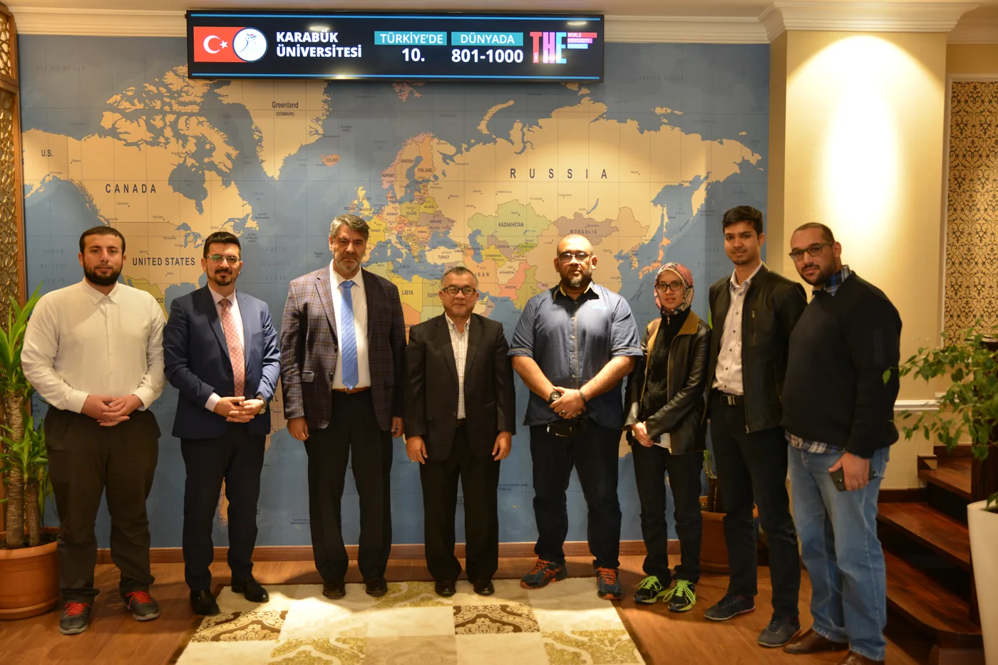 Courtesy visit to Karabük University, Türkiye, 2019